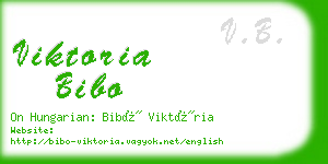 viktoria bibo business card